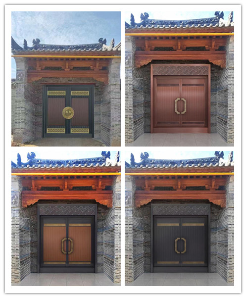 西安天卓銅門效果圖，你覺得哪張效果好？